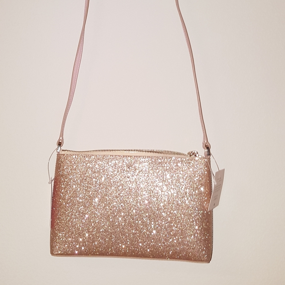 Kate spade rose gold clutch - Picture 1 of 5